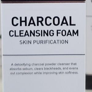 Charcoal Cleansing Foam Skin Purification By Lunes